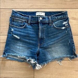 Abercrombie & Fitch The 4” Mom Short High Rise